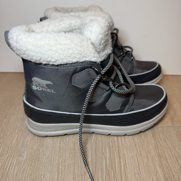Sorel Winter Boots Explorer Carnival Waterproof Insulated Womens 6 - Picture 1 of 8